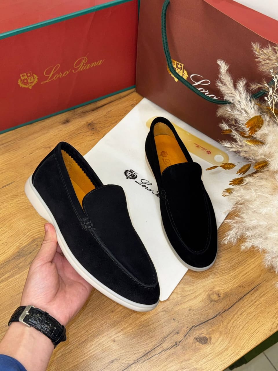 Mocassins En Daim