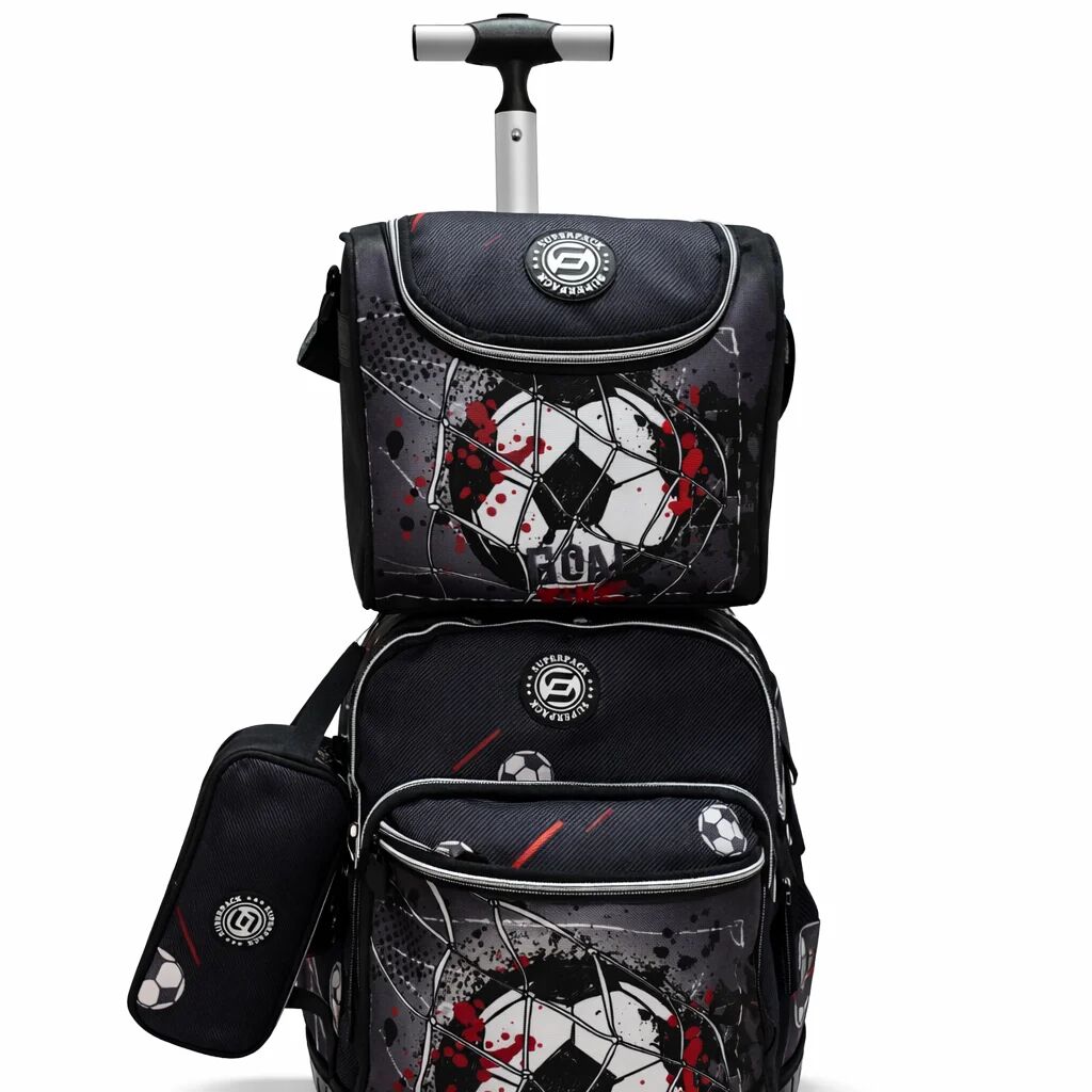 Cartable 45 Cm Trio Super Pack Primaire - Foot