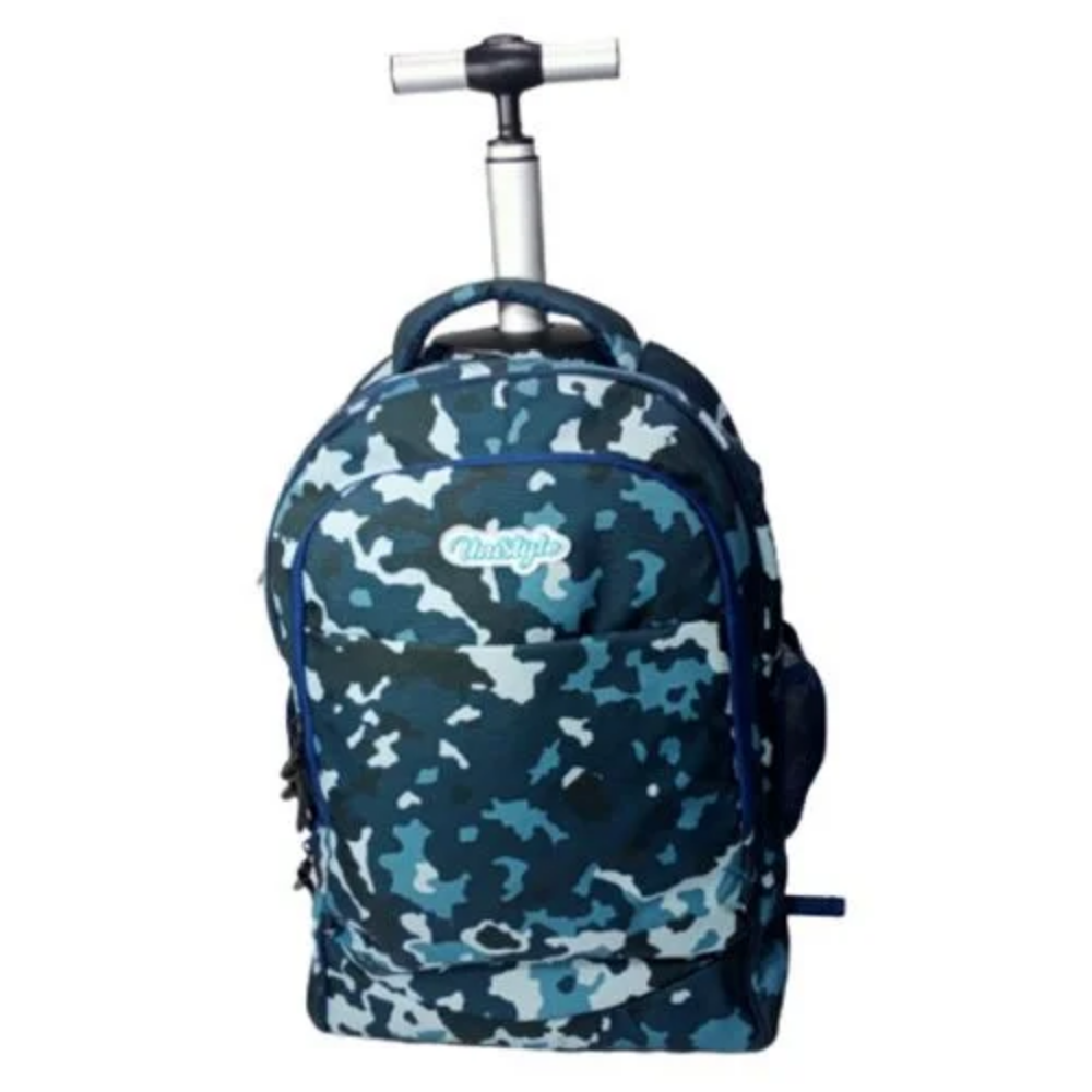 Cartable Trolley Tissu Imperméable Garçons Et Filles 18 Pouces - Tt23-mt1