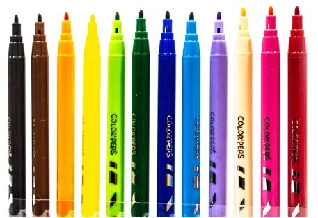 Feutres Color Peps Ocean - 12 Couleurs