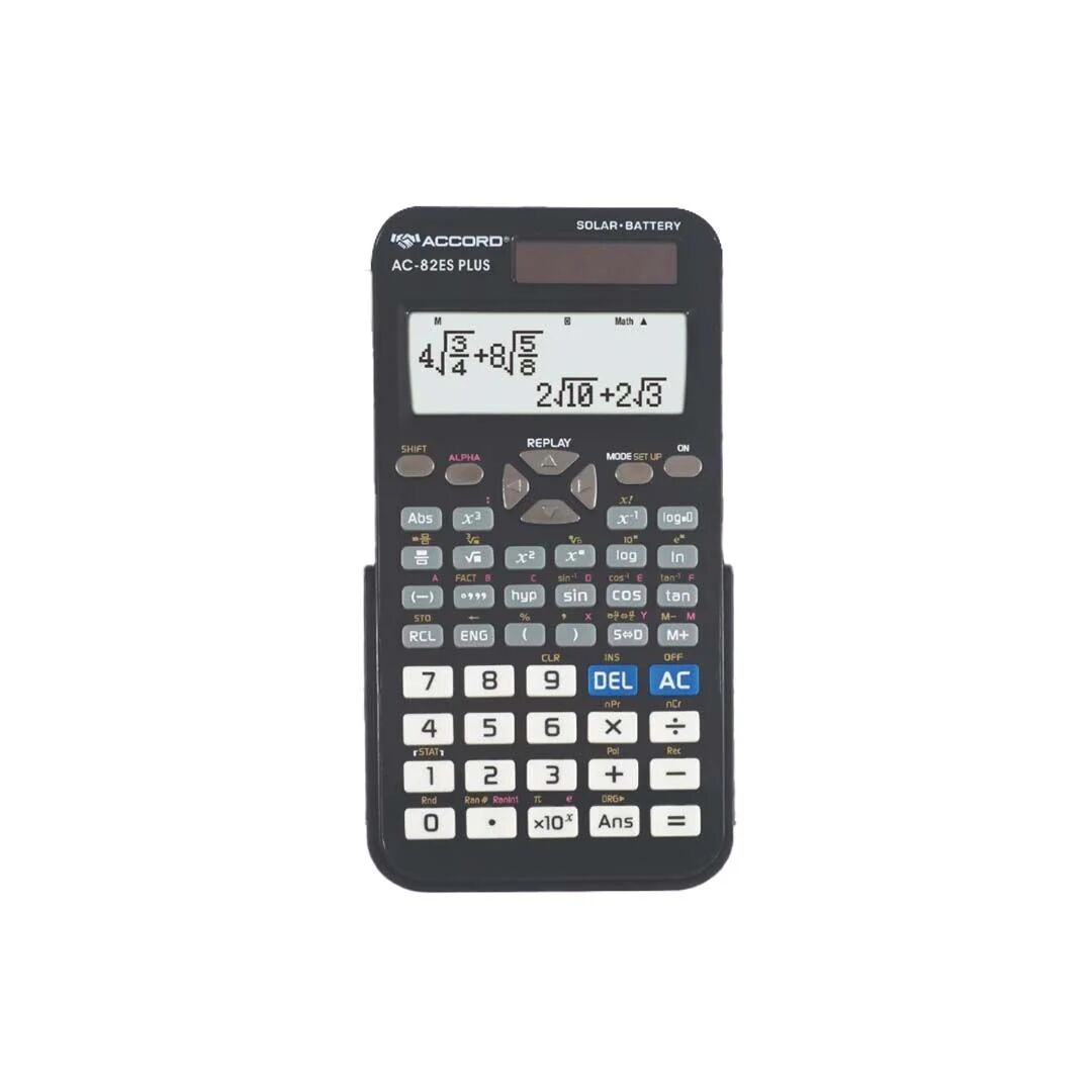 Calculatrice Scientifique Ac-82es Plus - 252 Fonctions