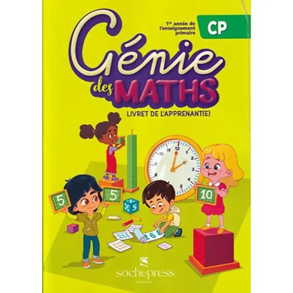 Génie Des Maths Cp Livret De Lélève