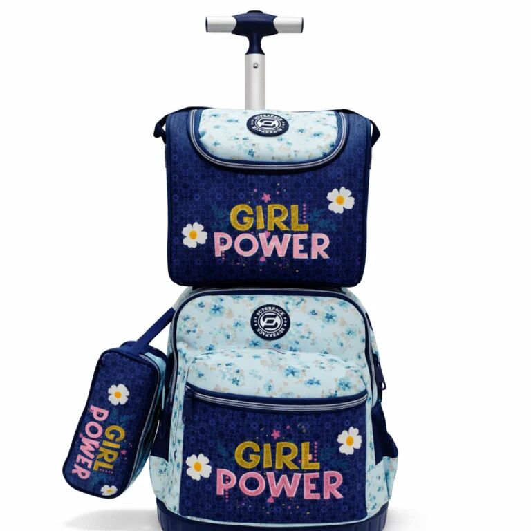 Cartable 45 Cm Trio Primaire - Fille Power Girl