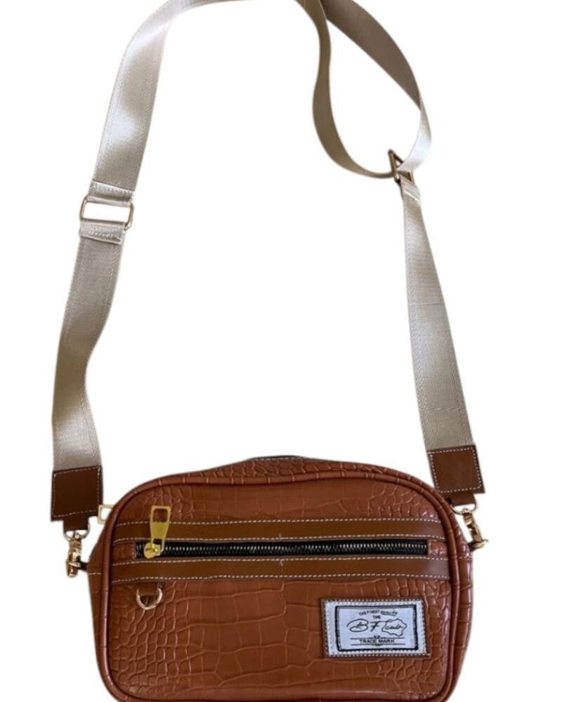 Sac Crossbody Croco Pu