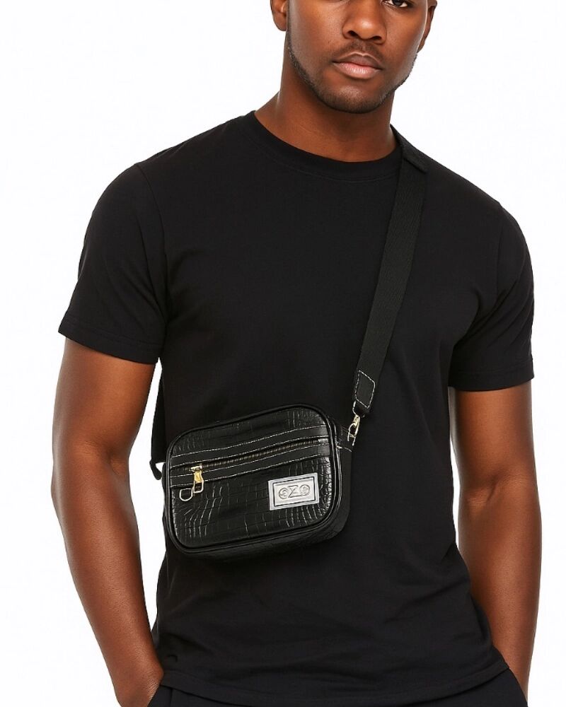 Sac Crossbody Croco Pu