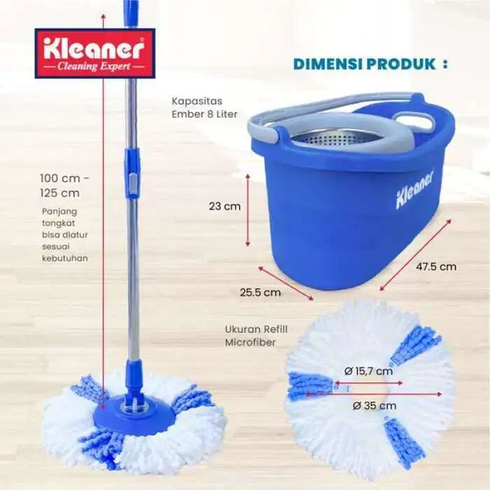 Vadrouille Rotative 2 Recharge / Spin Mop