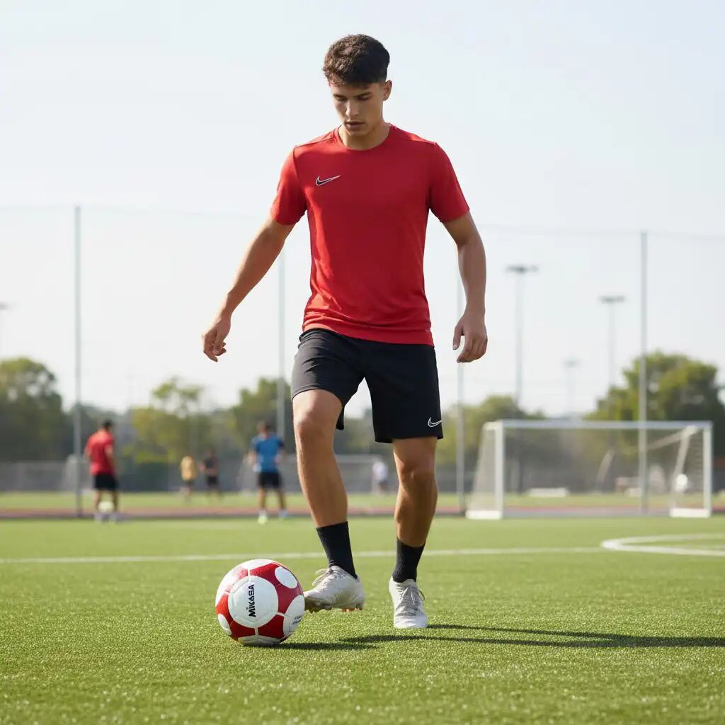 Ballon De Football - Mcl5v - Résistant À L'eau - Idéal Vol - Taille 5 thumbnail 3