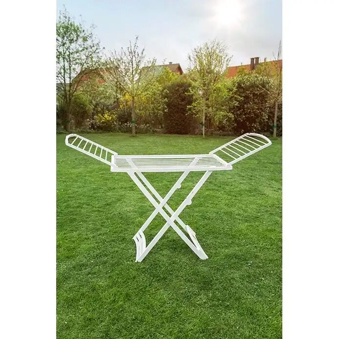 Étendoir À Linge En Plastique, Stable Et Pliable