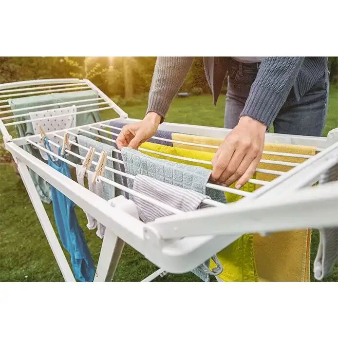 Étendoir À Linge En Plastique, Stable Et Pliable thumbnail 3