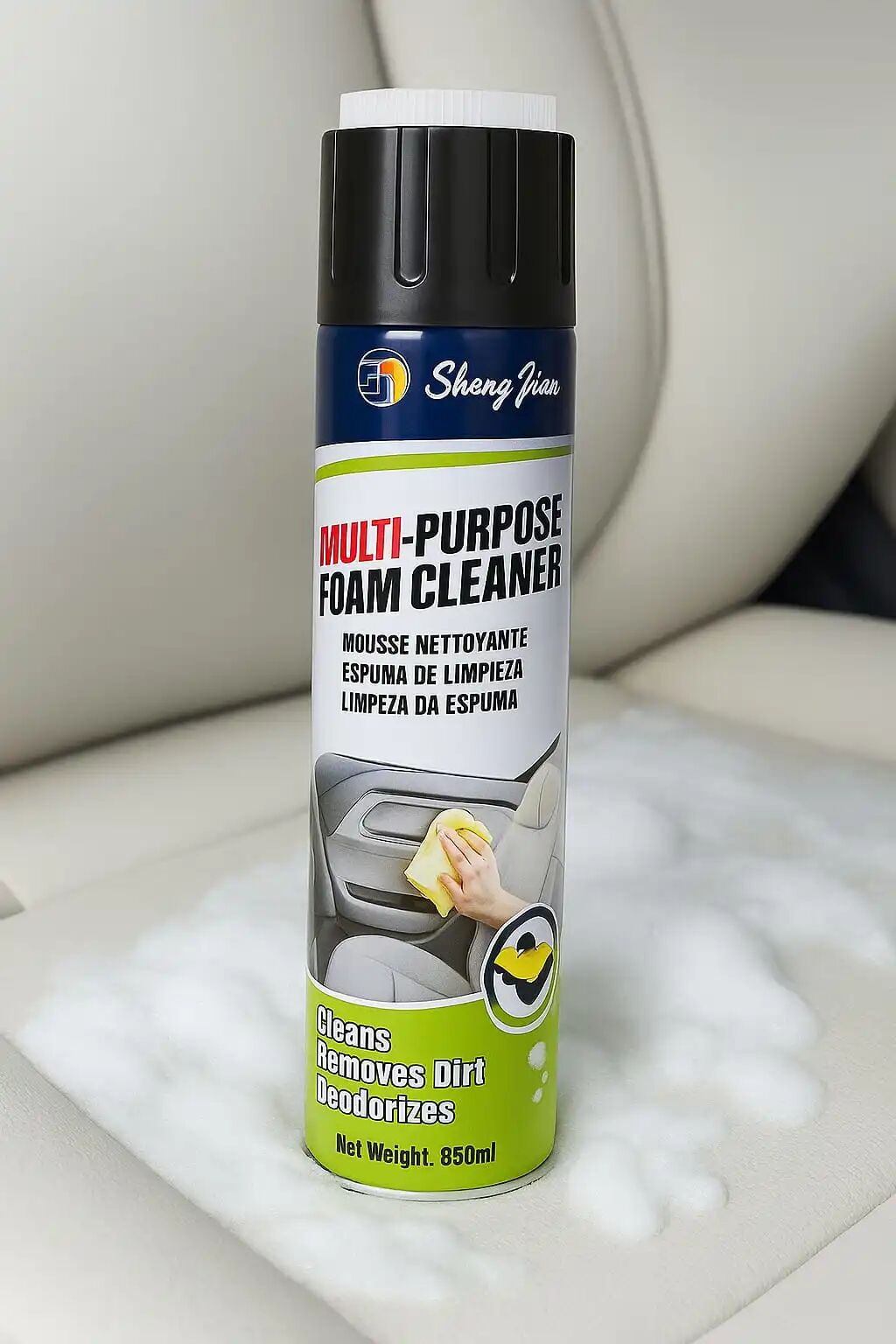 Multi-purpose Foam Cleaner Nettoyant En Mousse Polyvalent 650 Ml