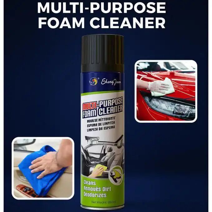 Multi-purpose Foam Cleaner Nettoyant En Mousse Polyvalent 650 Ml thumbnail 3