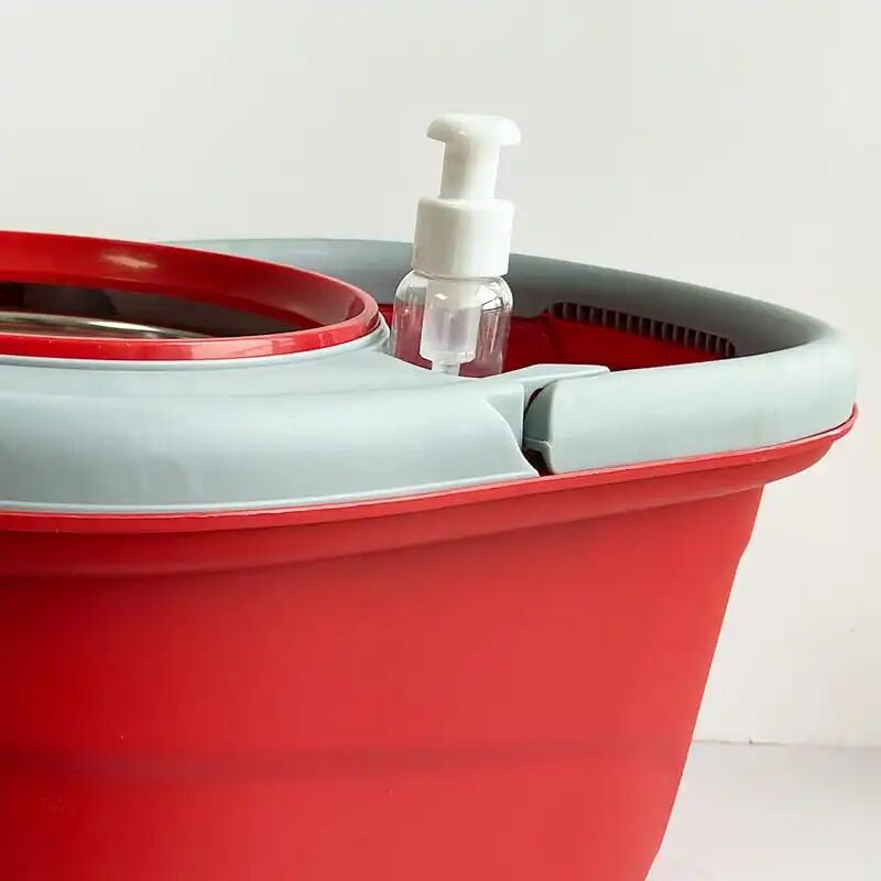 Seau Essoreur À Pédale Rotatif Tornado Mop Avec Balai Microfib