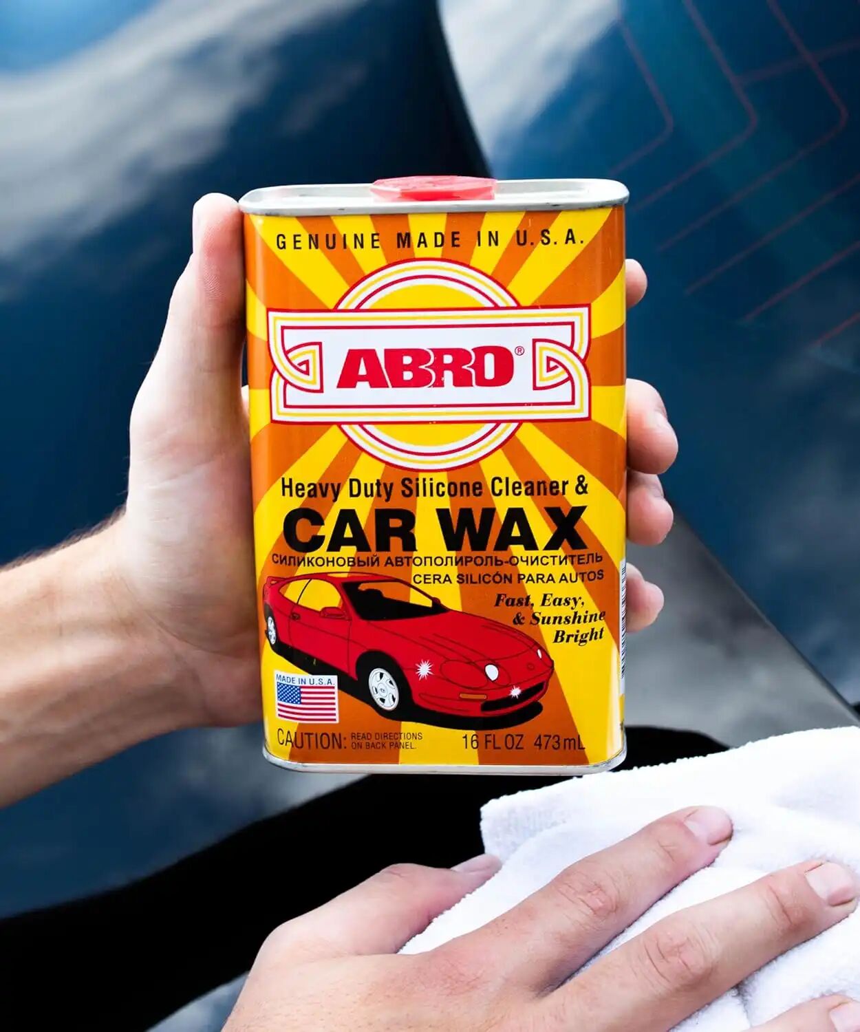 Car Wax Cire Silicone Haute Performance Pour Nettoyage, Protection Et Brillance thumbnail 4