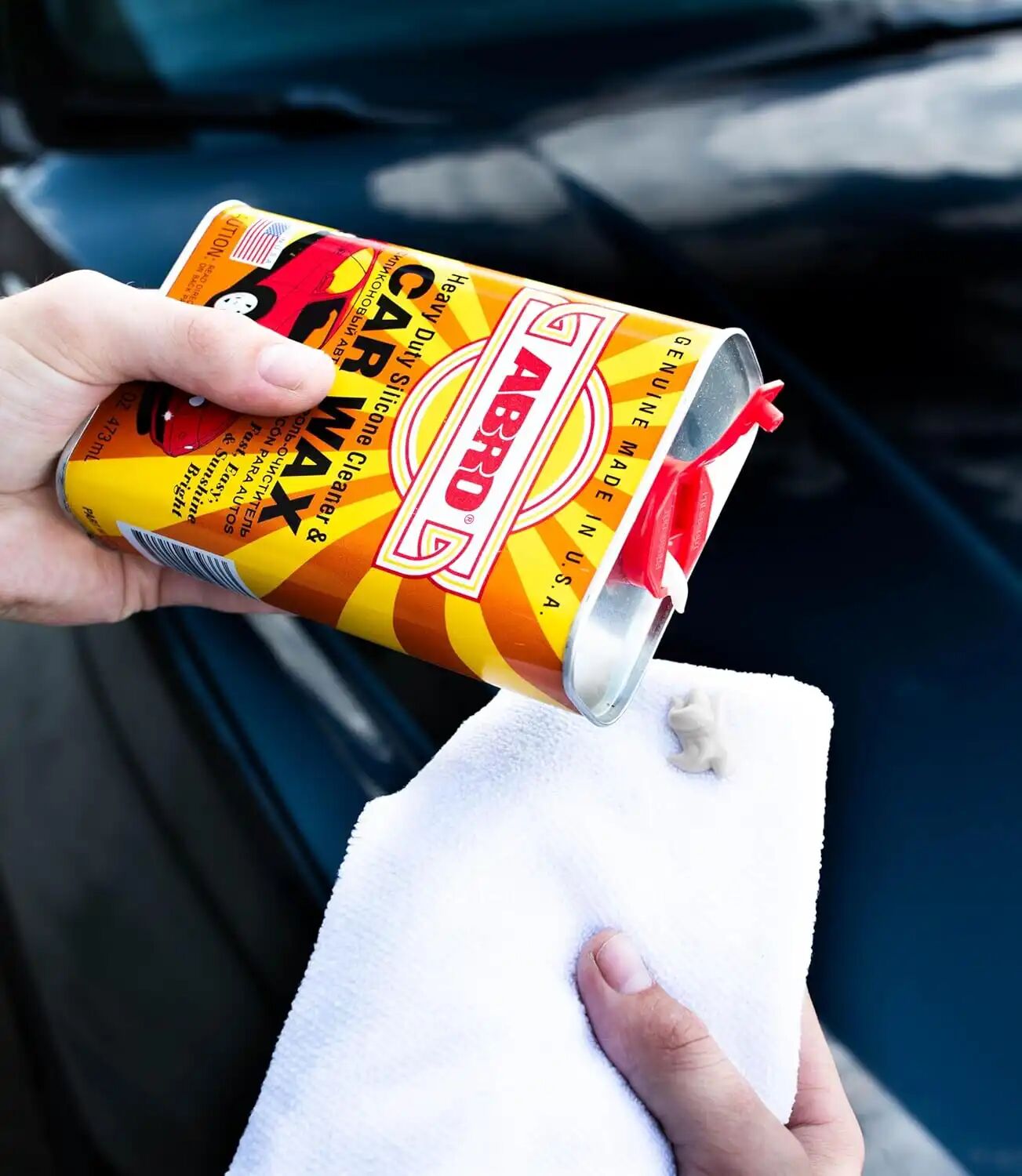 Car Wax Cire Silicone Haute Performance Pour Nettoyage, Protection Et Brillance thumbnail 3