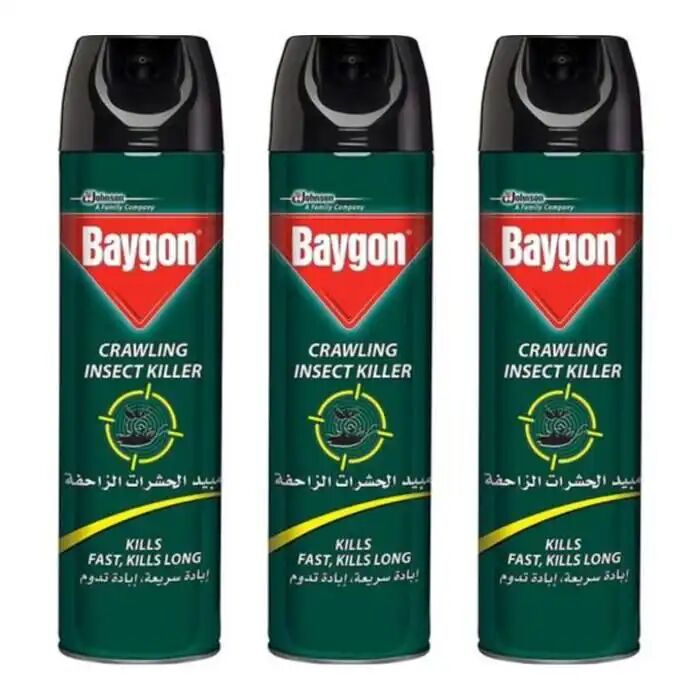 Aérosol Insectes Rampants, Cafards Et Fourmis, Insecticide Lot De 3