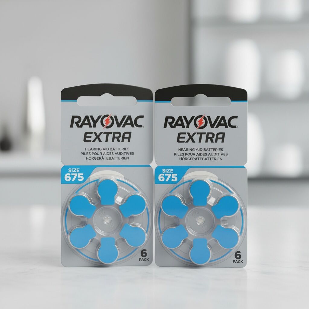 2 Packs De 6 Piles Aide Auditive 1.45v Size 675 - Hearing Aid Batterie Pr44 thumbnail 3