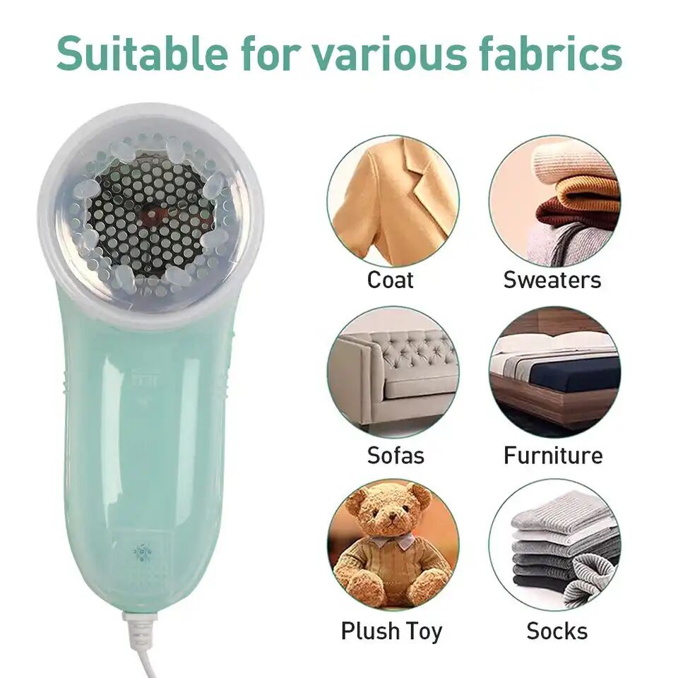 Rasoir Électrique Anti-peluches Pour Vêtements - Élimination Rapide Des Bouloches- Couleur Aléatoire thumbnail 2