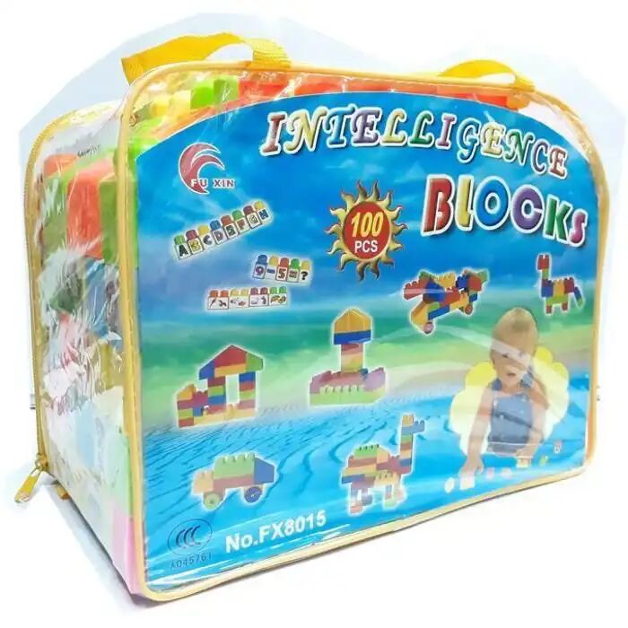 Block Sac Lot De 100 Jeu De Construction