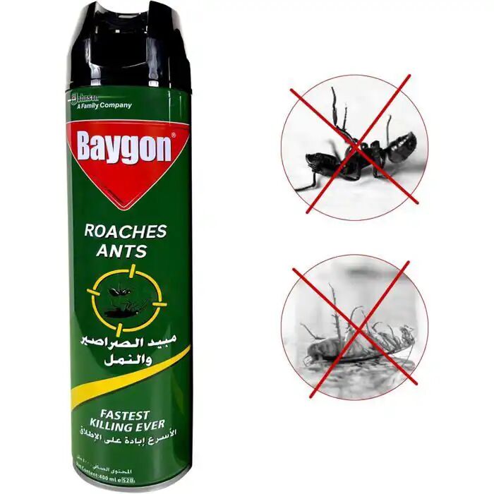 Lot De 3 Aérosol Insectes Rampants, Cafards Et Fourmis, 450 Ml, Insecticide 