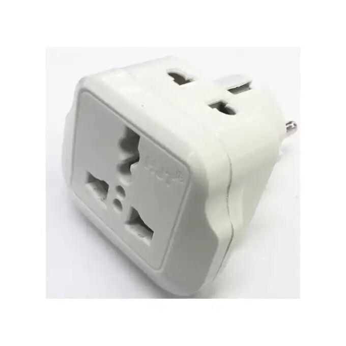 Adaptateur De Prise Hjt Connecter De Nombreux Types De Fiche À Une Prise Courant thumbnail 1