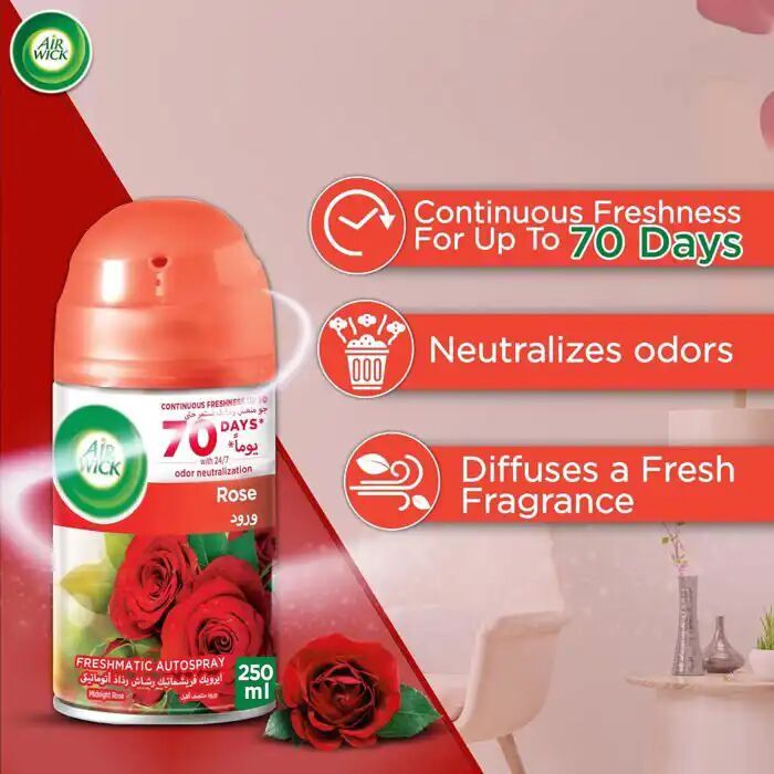 Recharge Freshmatic- Rose - Lot De Lot De 3