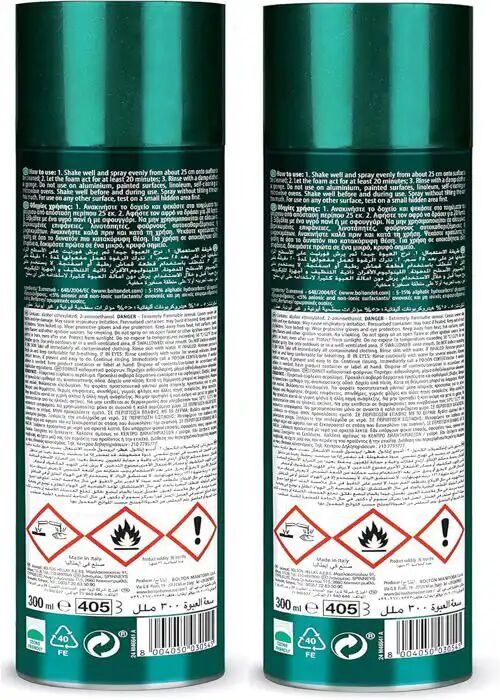 Spray Nettoyant Fours, 300 Ml, Lot De 2