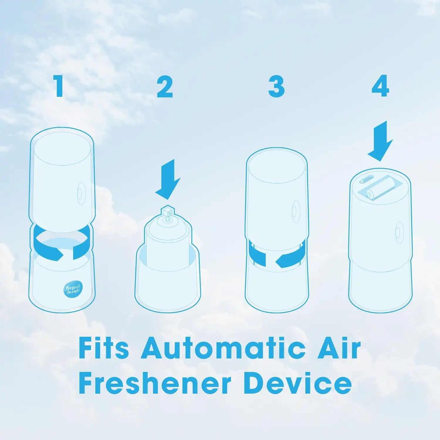 Melon Splash Air Freshener Automatic Spray Refill