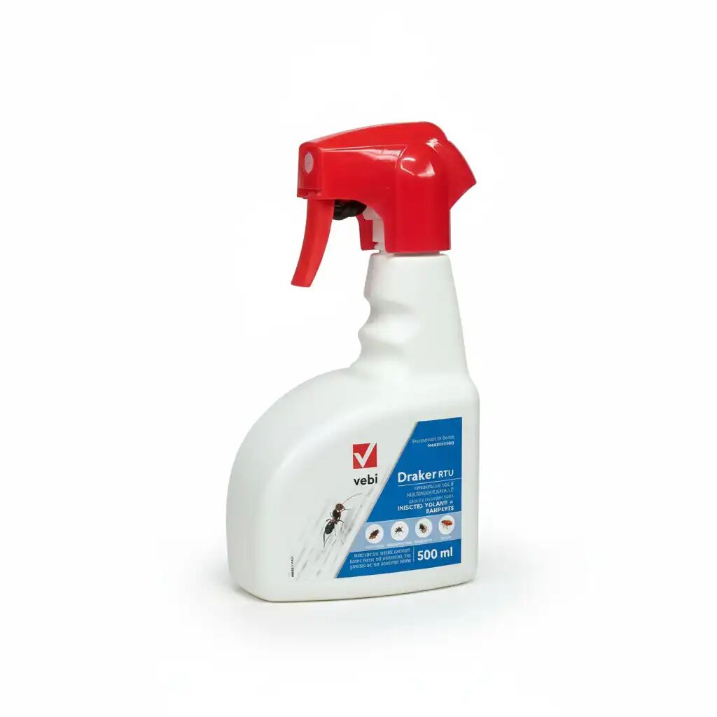 Draker Rtu Insecticide Mouche Moustique Cafard Fourmi Puce