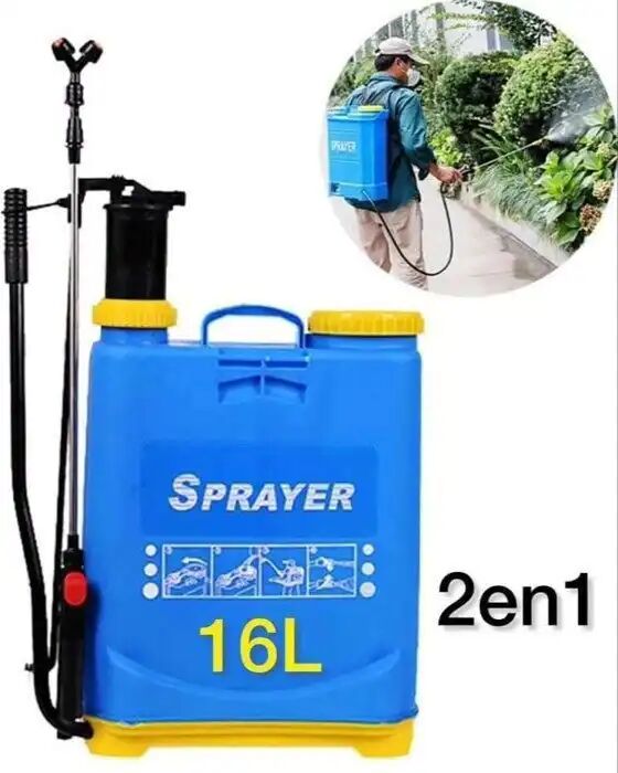 Pulvérisateur À Dos - Sprayer - 16 L - Plastique Durable - Arrosage Jardin - Lance Et Buse thumbnail 4