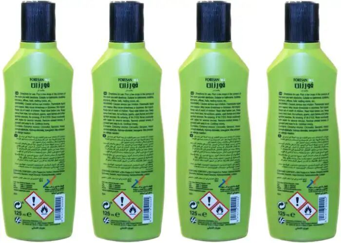 Désodorisant Concentré Pour Toilettes - Lot De 4
