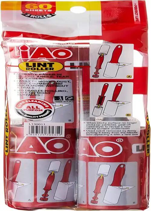 Brosse Adhésive Pour Vêtements 180 Feuilles