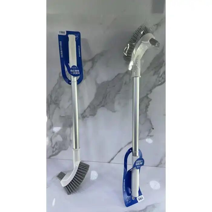 Brosses De Toilette Pour Les Salles De Bain En Silicone - Couleur Aléatoire thumbnail 3