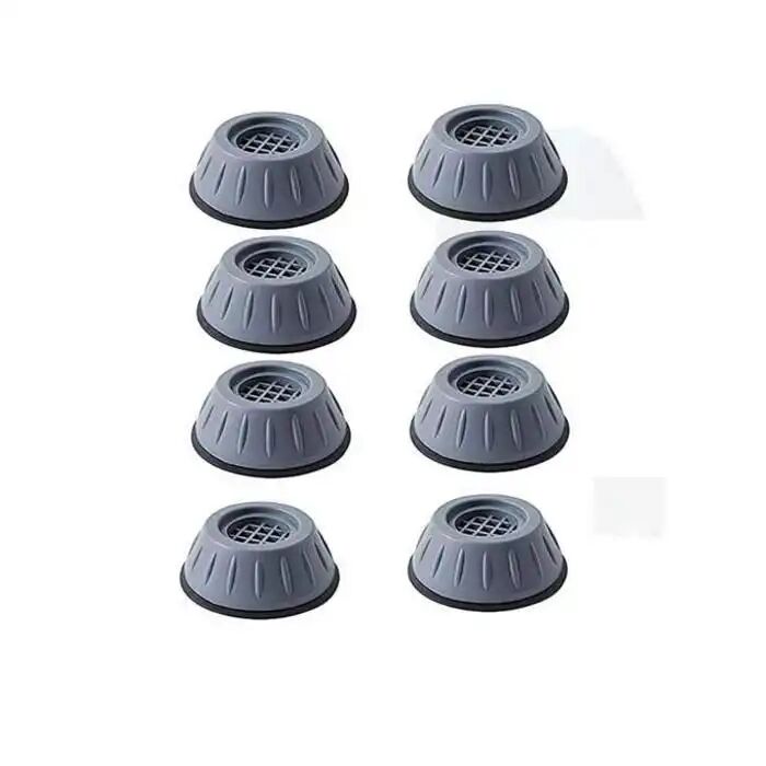 Lot De 8 Support De Machine À Laver Anti-vibration, Tampons Antivibration