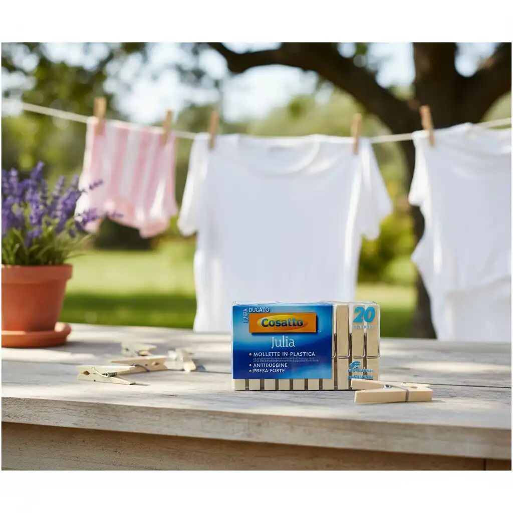 Pince A Linge Julia Lot De 20 Beige thumbnail 3