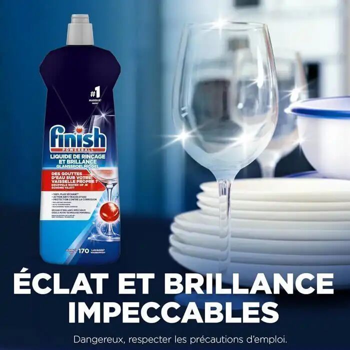Liquide De Rinçage - Anti-gouttes - Brillance Éclatante
