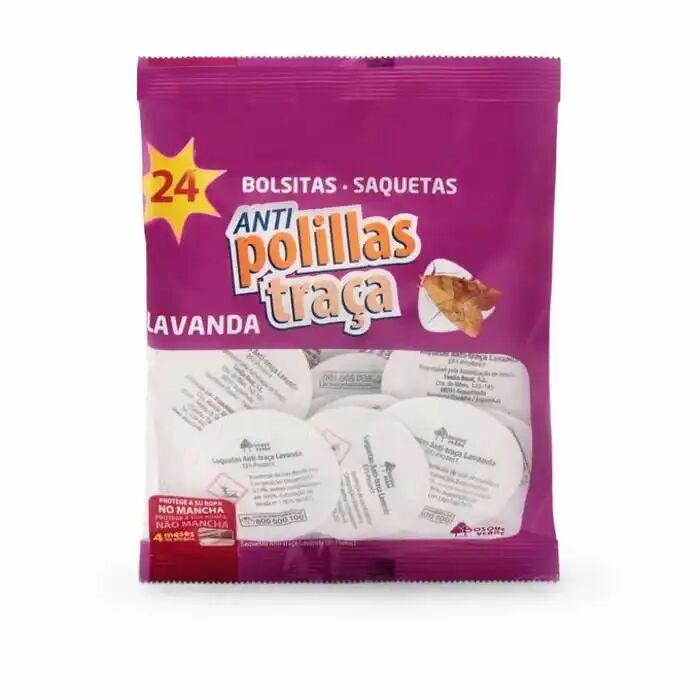 Sachet Anti-mites 24 Unités Parfum Lavande