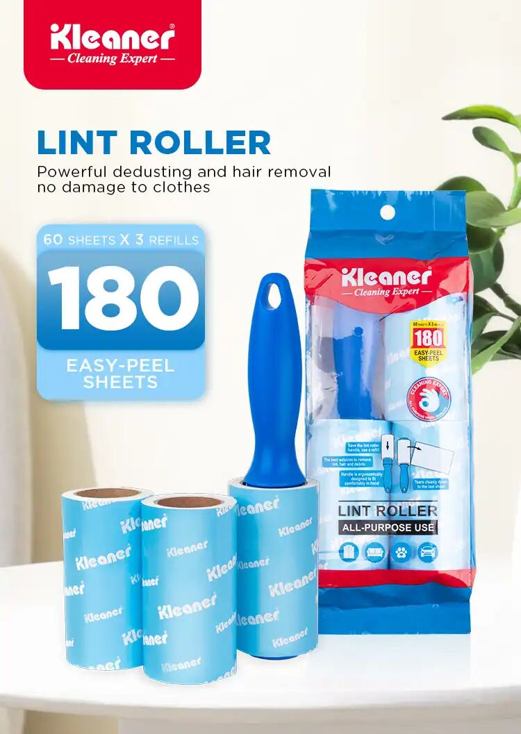 Brosse Adhésive Pour Vêtements 180 Feuilles