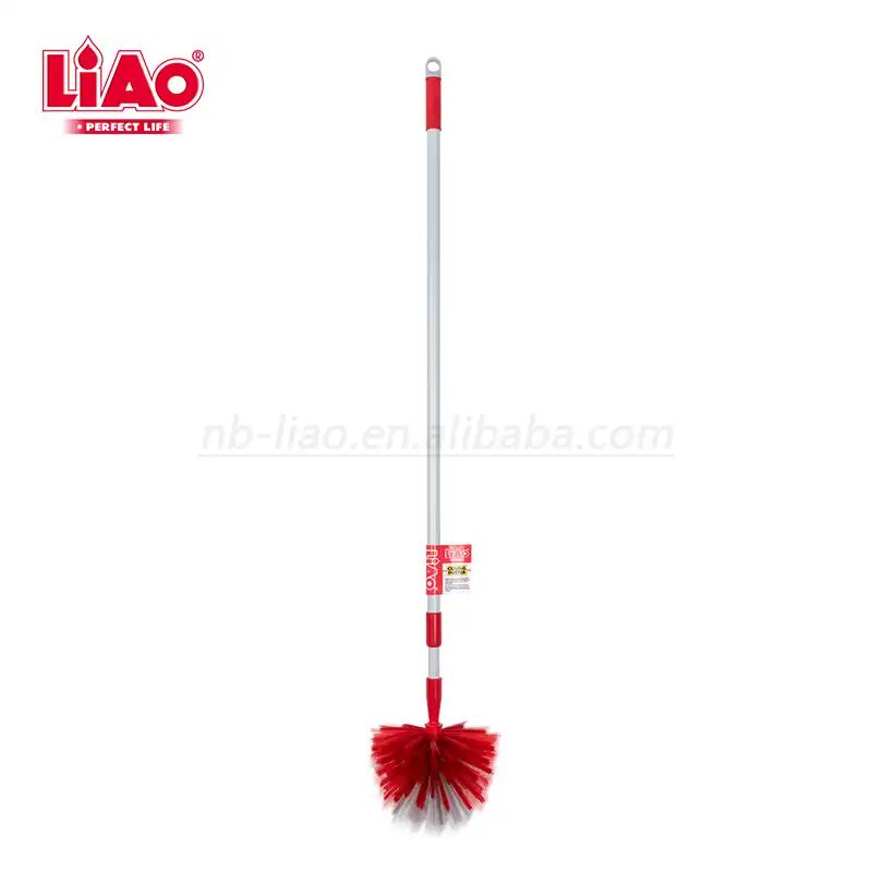 Liao Brosse De Nettoyage À Long Manche En Plastique Pour Le Nettoyage Des Coins, 95/175 Cm