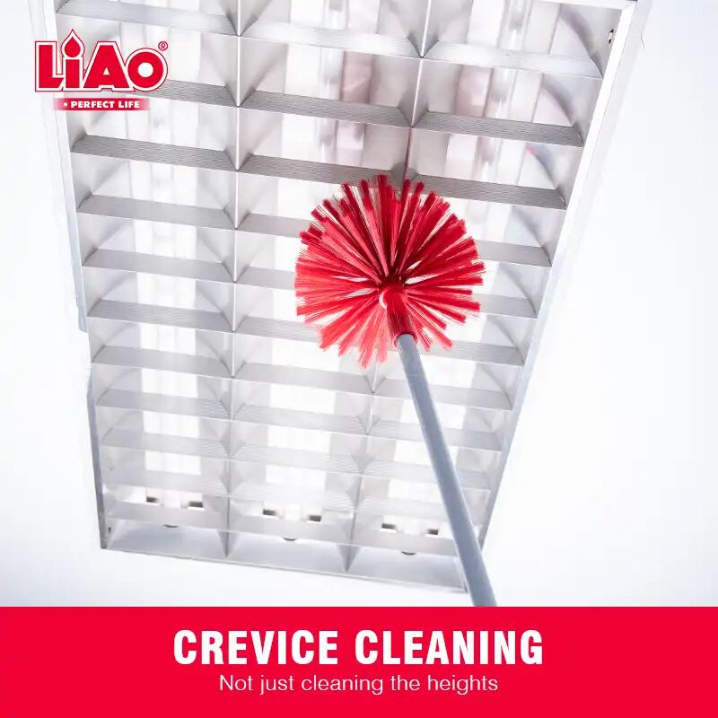 Brosse De Nettoyage À Long Manche En Plastique Pour Le Nettoyage Des Coins, 95/175 Cm thumbnail 4