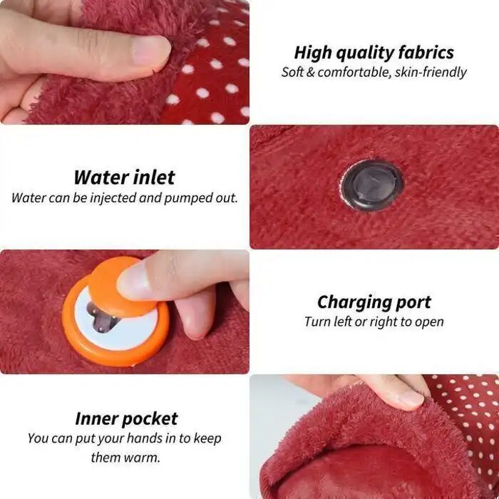 Bouillotte Électrique - Non Spécifié - Rechargeable - 500 W - Multicolore thumbnail 3