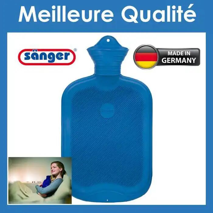 Bouillotte D'eau Chaude En Caoutchouc 