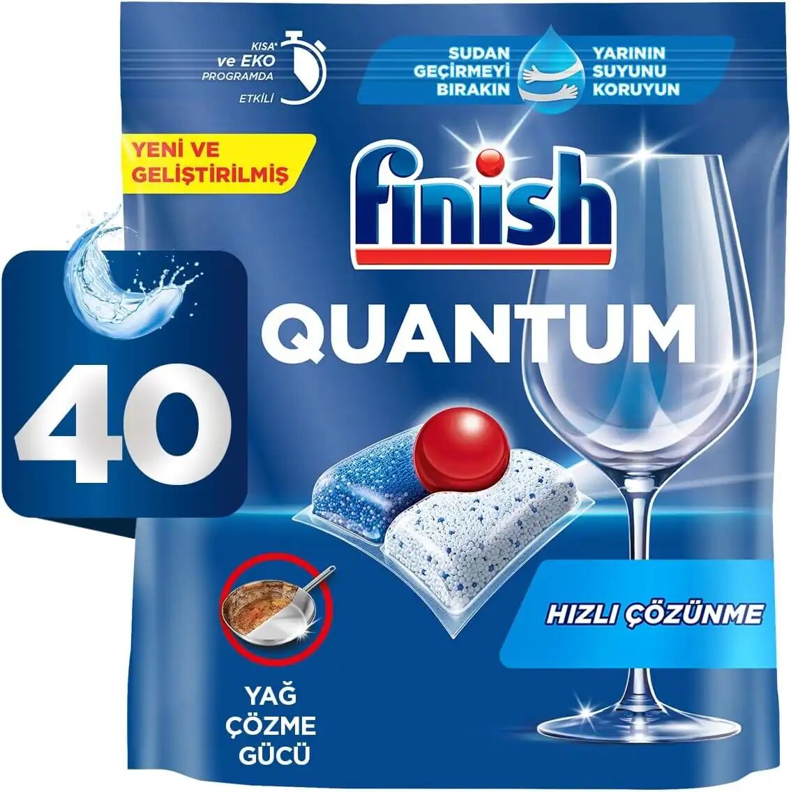 Powerball Quantum Détergent Pour Lave-vaisselle 40 Capsule