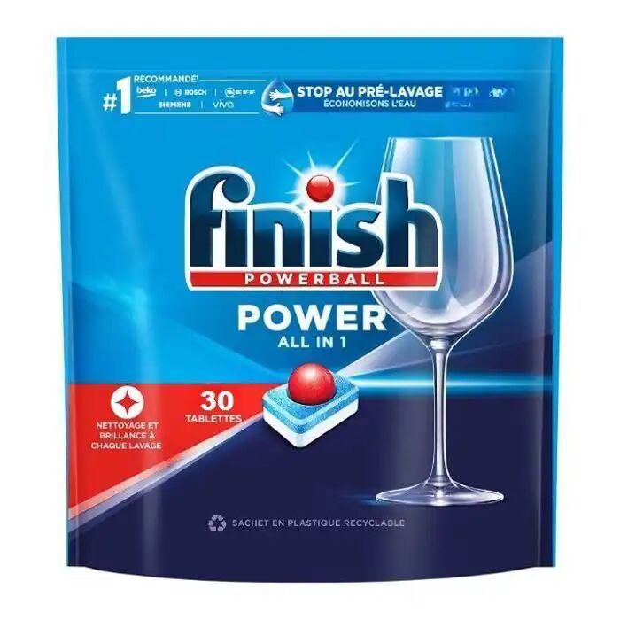 30 Pastilles Lave-vaisselle Powerball All In 1