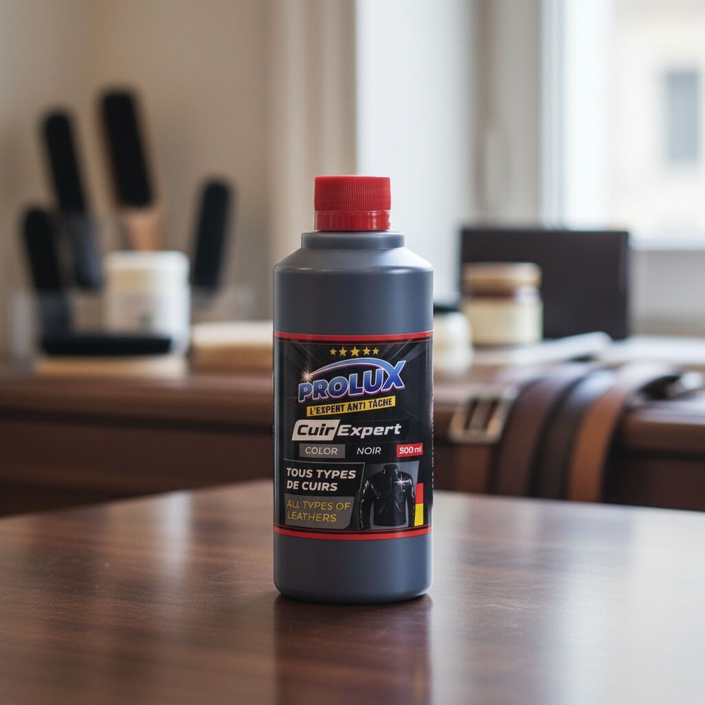 Cuir Expert Noir  - Nettoyant & Rénovateur Pour Tous Types De Cuirs