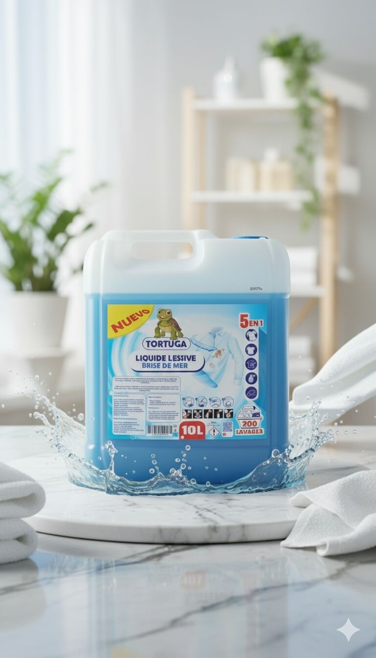 Liquide Lessive Brise De Mer 200 Lavage/5 En 1