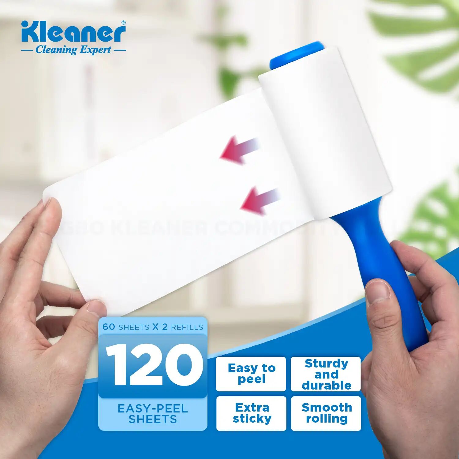 Recharge Brosse Adhésives Pour Vêtements 120 Feuille thumbnail 3