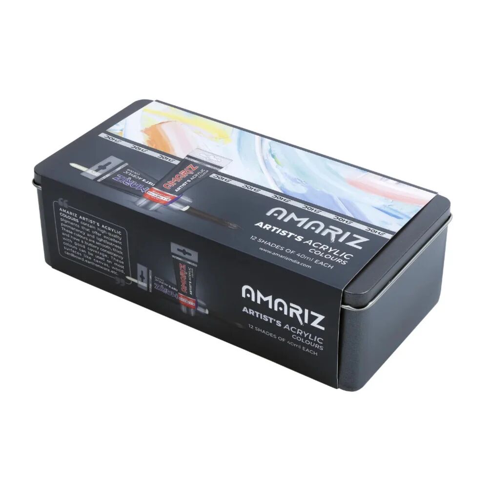 Amariz Artist Acrylic Colour - 12 Shades