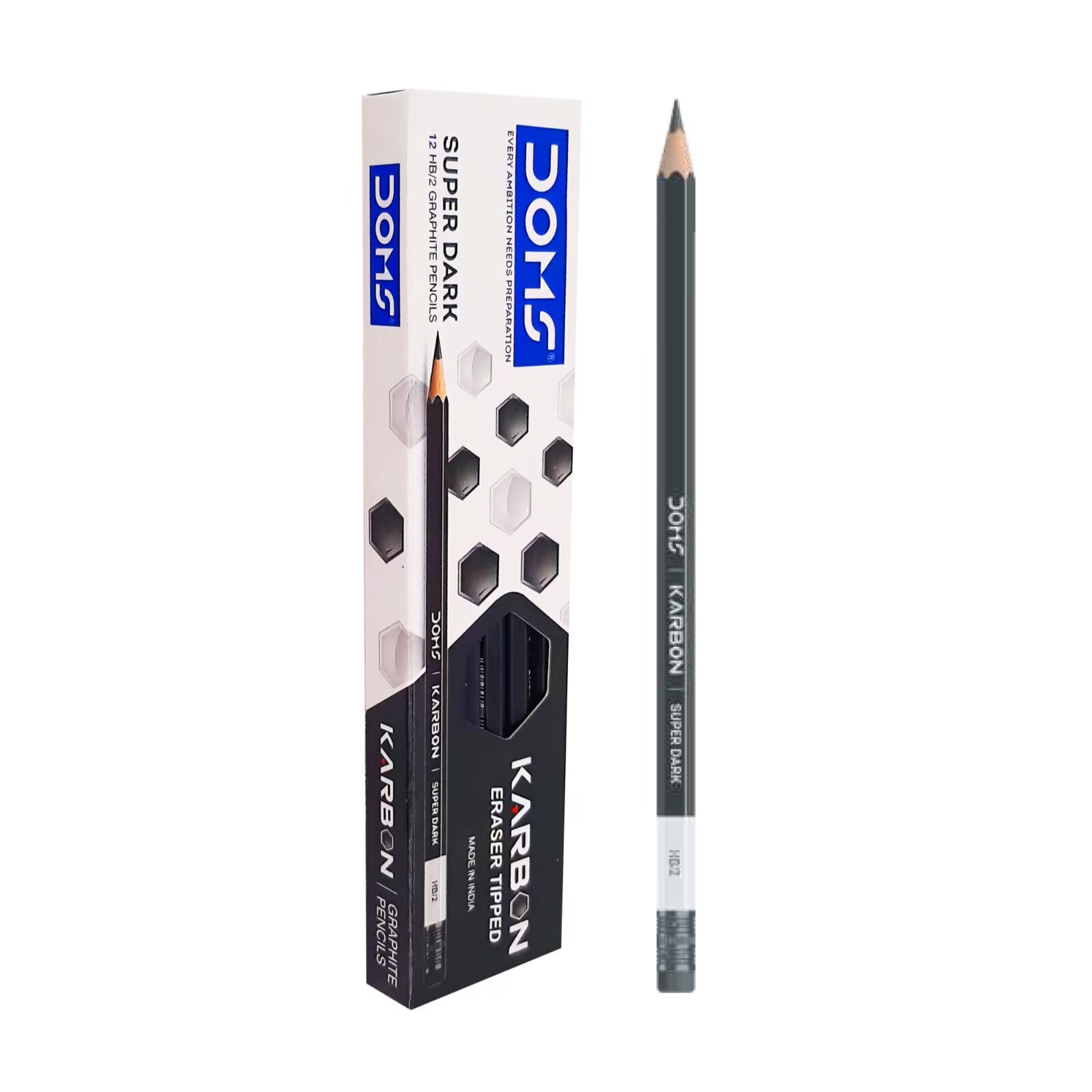 Karbon Crayon Noir Pack 12 Pcs