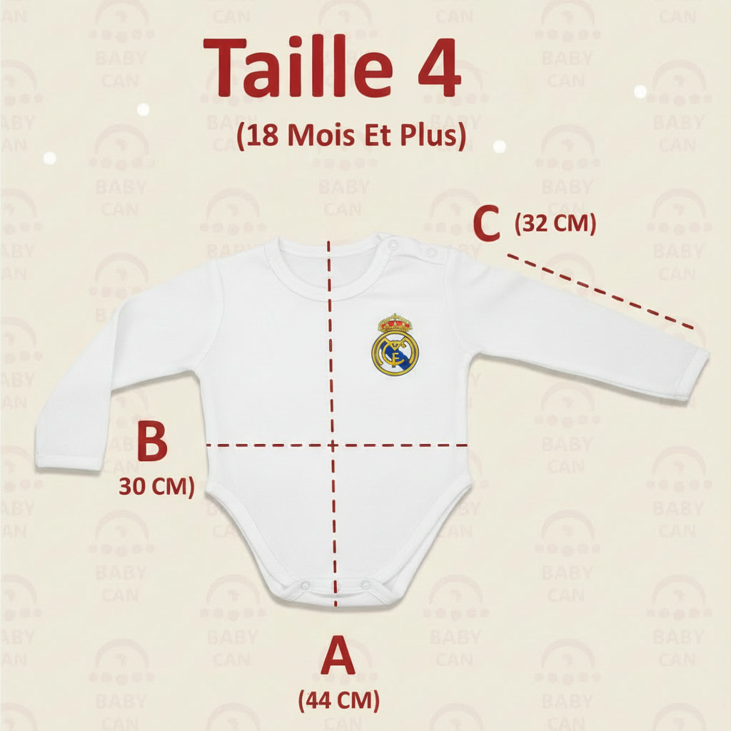 Maillot Real Madrid Bébé
