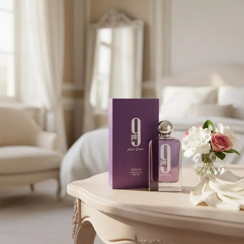 Parfum - Afnan 9pm - Eau De Parfum 100ml - Notes Boisées - Notes Florales - Pour Femme thumbnail 4
